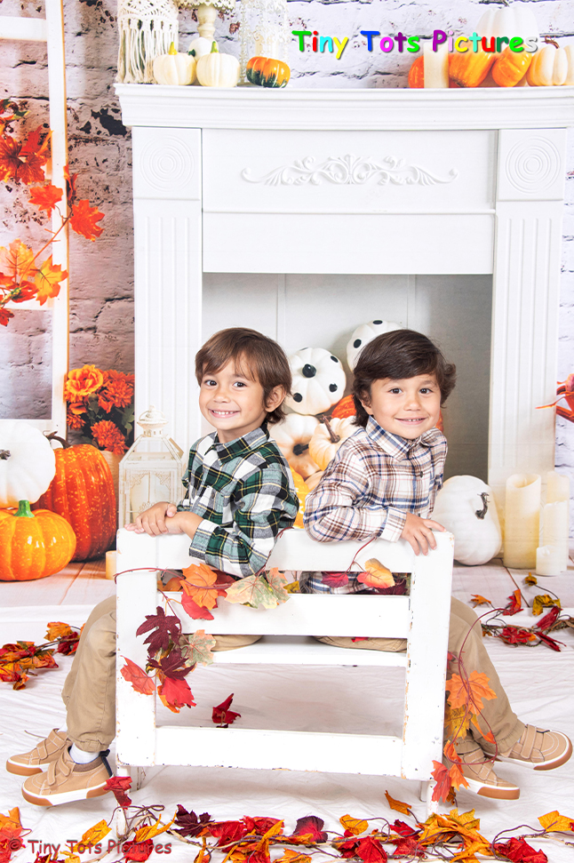 White Brick Pumpkins