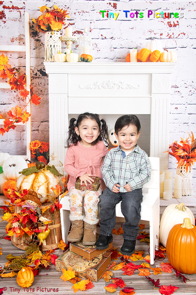 White Brick Pumpkins